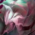 USA-Colorado-Fort Collins. Borosilicate marble close-up. Art Print